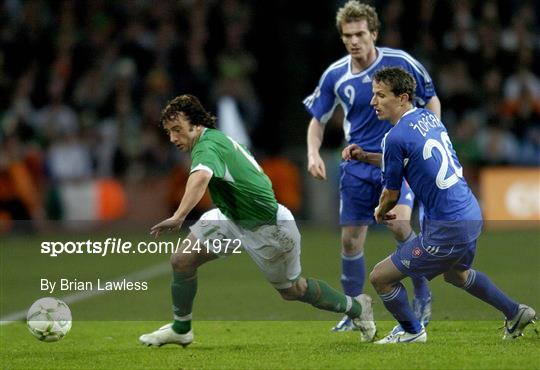 Republic of Ireland v Slovakia - 2008 European Championship Qualifier Republic of Ireland v Slovakia - 2008 European Championship Qualifier