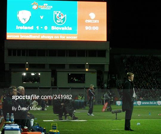Republic of Ireland v Slovakia - 2008 European Championship Qualifier Republic of Ireland v Slovakia - 2008 European Championship Qualifier