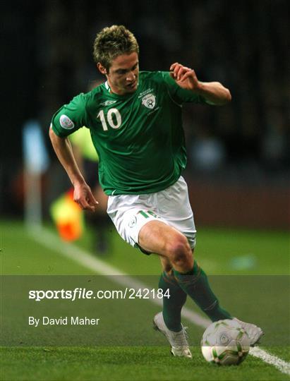 Republic of Ireland v Slovakia - 2008 European Championship Qualifier Republic of Ireland v Slovakia - 2008 European Championship Qualifier
