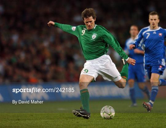 Republic of Ireland v Slovakia - 2008 European Championship Qualifier Republic of Ireland v Slovakia - 2008 European Championship Qualifier