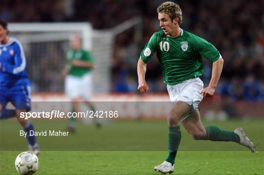 Republic of Ireland v Slovakia - 2008 European Championship Qualifier Republic of Ireland v Slovakia - 2008 European Championship Qualifier