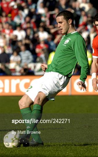 Republic of Ireland v Wales - 2008 European Championship Qualifier Republic of Ireland v Wales - 2008 European Championship Qualifier