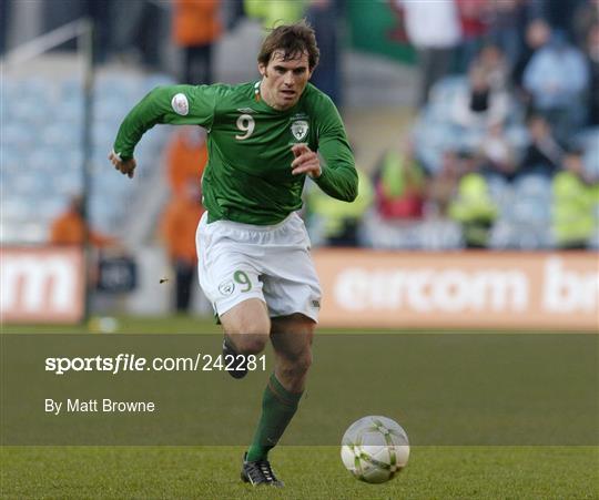 Republic of Ireland v Wales - 2008 European Championship Qualifier Republic of Ireland v Wales - 2008 European Championship Qualifier