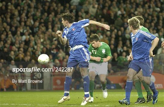 Republic of Ireland v Slovakia - 2008 European Championship Qualifier Republic of Ireland v Slovakia - 2008 European Championship Qualifier