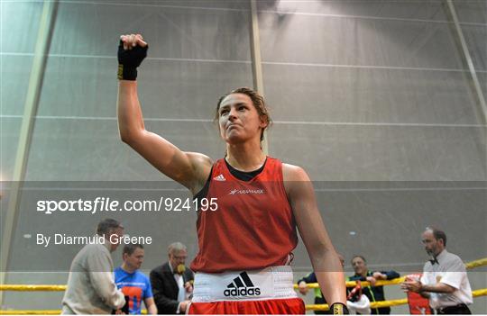 Katie Taylor v Oshin Derieuw - International Boxing