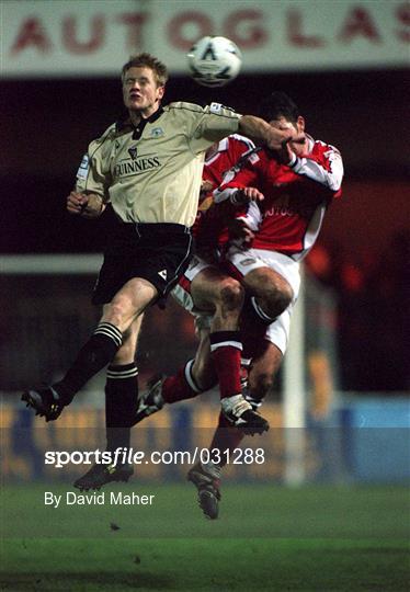 St Patrick's Athletic v Cork City - Eircom League Premier Division