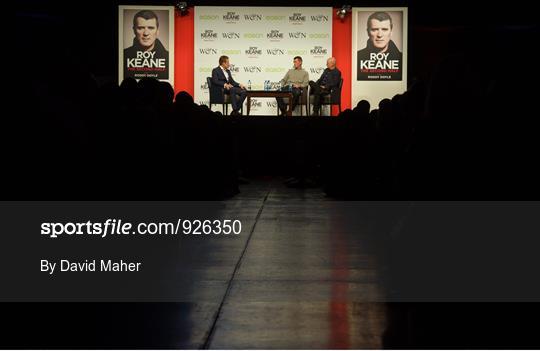 Roy Keane Marking the Launch of his New Autobiography at Exclusive Eason Event