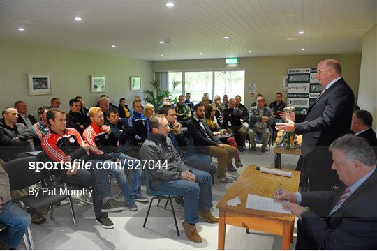 Leinster GAA Club Championships Launch, hosted by the Irish National Stud and Gardens Leinster GAA Club Championships Launch, hosted by the Irish National Stud and Gardens