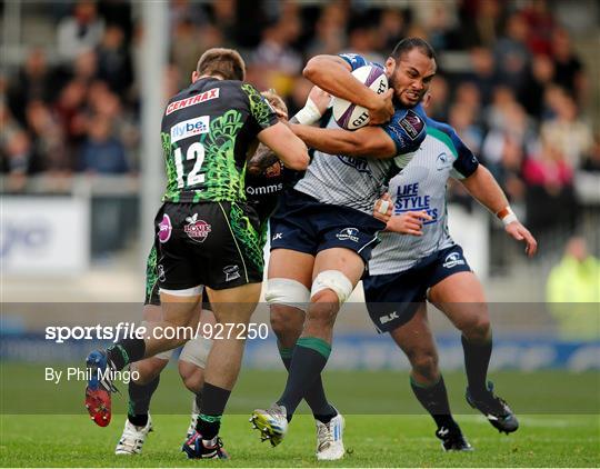 Exeter Chiefs v Connacht - European Rugby Challenge Cup 2014/15 Pool 2 Round 2