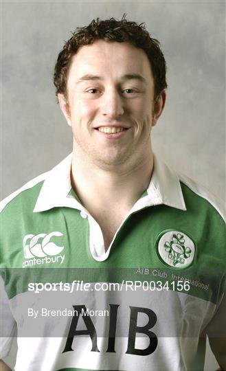 AIB Club International Rugby Squad Portraits