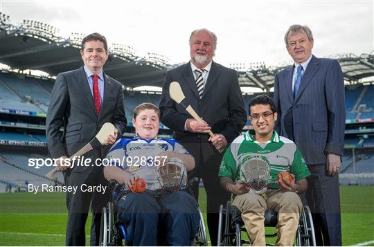 M. Donnelly Interprovincial Wheelchair Hurling Launch
