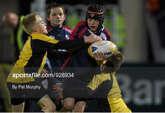 Bank of Ireland's Half-Time Minis at Leinster v Edinburgh - Guinness PRO12 Round 7