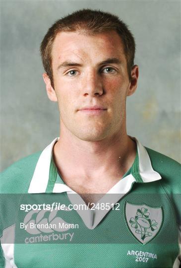 Ireland Rugby Squad Portraits ahead of tour to Argentina