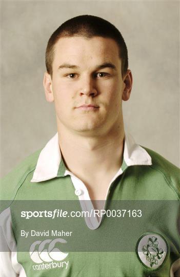 Ireland 'A' Squad Portraits for the Churchill Cup