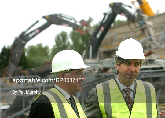 Lansdowne Road Stadium Demolitian Lansdowne Road Stadium Demolitian