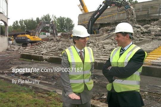 Lansdowne Road Stadium Demolitian