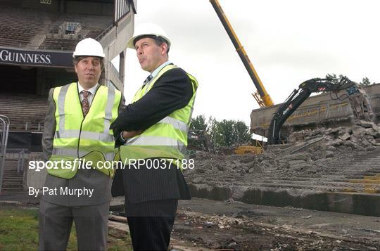 Lansdowne Road Stadium Demolitian Lansdowne Road Stadium Demolitian