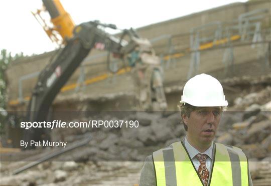Lansdowne Road Stadium Demolitian Lansdowne Road Stadium Demolitian