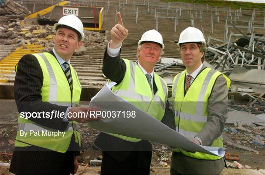 Lansdowne Road Stadium Demolitian Lansdowne Road Stadium Demolitian