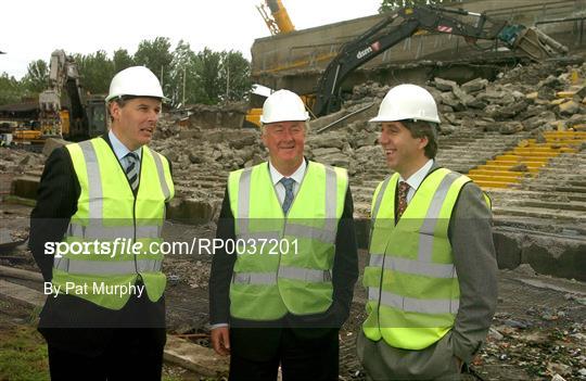 Lansdowne Road Stadium Demolitian Lansdowne Road Stadium Demolitian