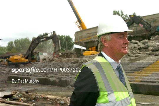 Lansdowne Road Stadium Demolitian