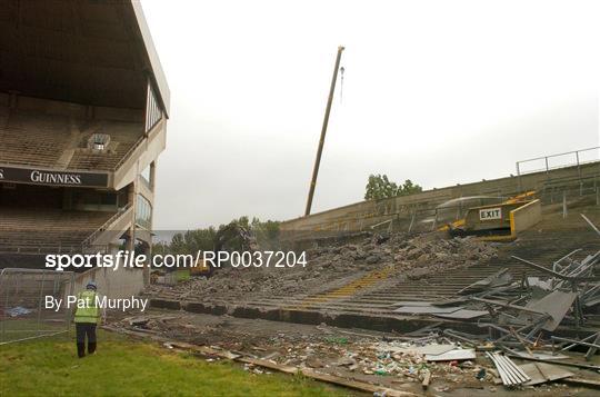 Lansdowne Road Stadium Demolitian