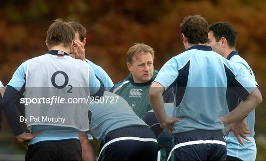 Ireland Rugby Training - Thursday