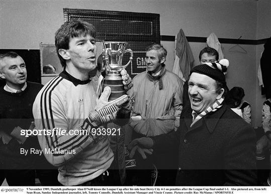 1989 League of Ireland League Cup Final - Dundalk v Derry City