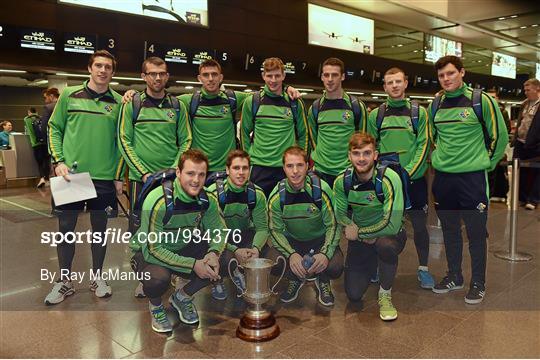 Ireland International Rules Team Departure