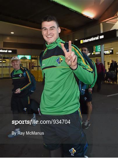 Ireland International Rules Team Arrive in Australia