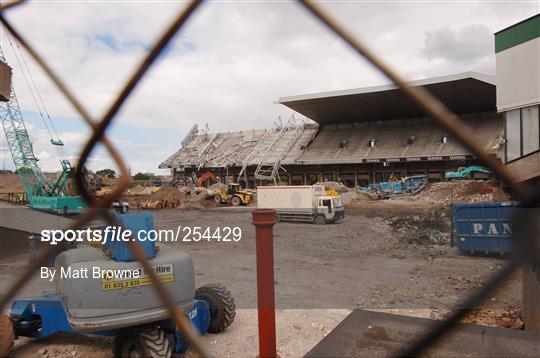 Demolition of East Stand - Lansdowne Road