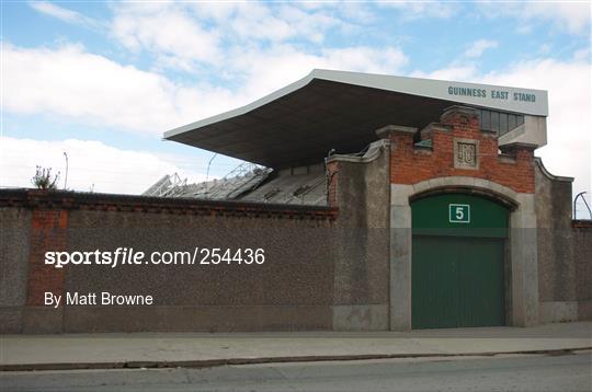 Demolition of East Stand - Lansdowne Road