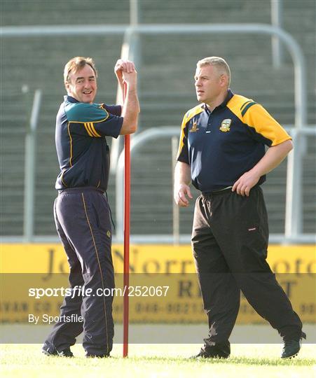 Manager Colm Coyle at Meath Training
