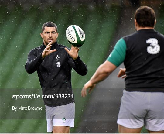 Ireland Rugby Squad Training - Friday 21st November