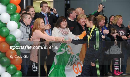 Team Ireland return from the AIBA World Women’s Elite Championships