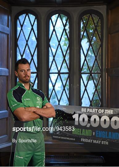 Be Part of the 10,000: Ireland Cricketers Launch Ireland v England ODI