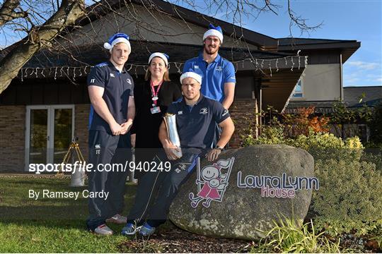 LauraLynn gets a visit from Leinster Rugby