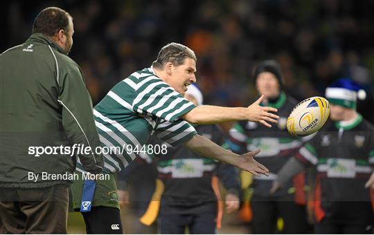 Action from Bank of Ireland's Half-Time Minis League at Leinster v Harlequins - European Rugby Champions Cup 2014/15 Pool 2 Round 4