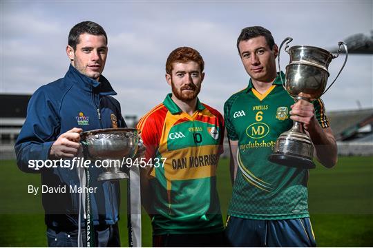 Launch of the 2015 Bord na Mona Leinster GAA O’Byrne, Walsh, Kehoe Cup Competitions
