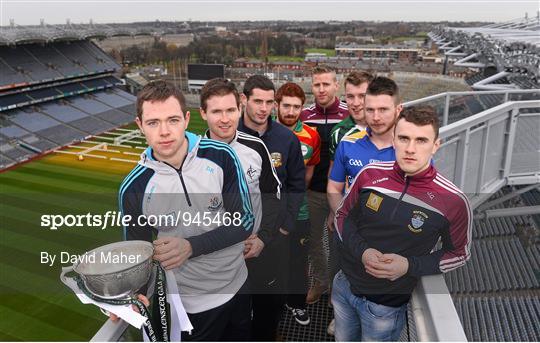 Launch of the 2015 Bord na Mona Leinster GAA O’Byrne, Walsh and Kehoe Cup Competitions