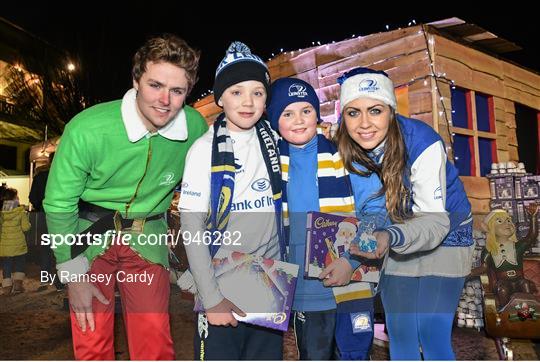 Leinster Rugby Christmas Festivities at Leinster v Connacht - Guinness PRO12 Round 10