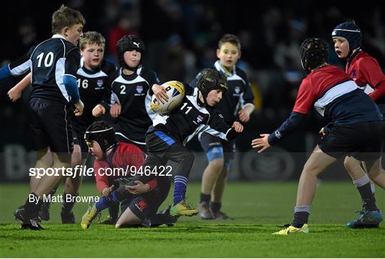 Bank of Ireland Half-Time Minis at Leinster v Connacht - Guinness PRO12 Round 10