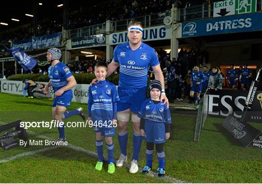 Mascots at Leinster v Connacht - Guinness PRO12 Round 10