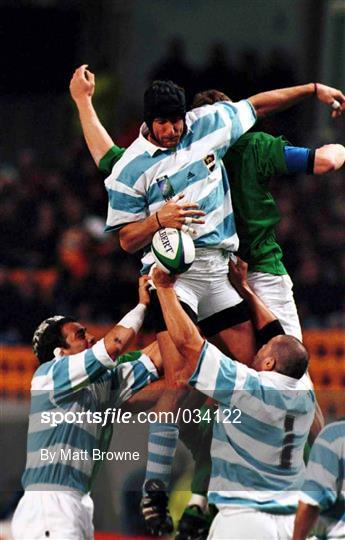 Argentina v Ireland - 1999 Rugby World Cup Quarter-Final Play-Off