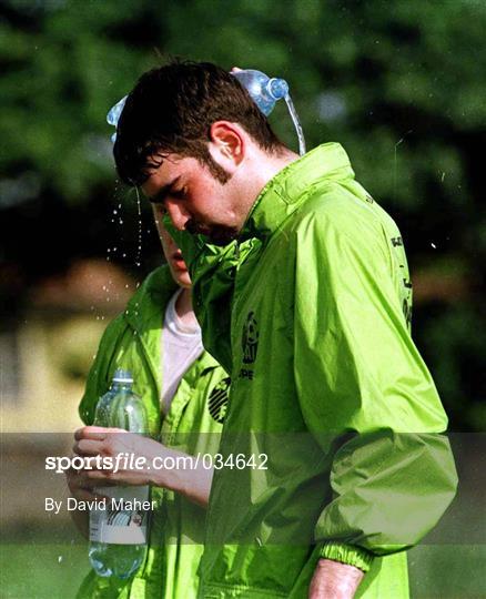 Republic of Ireland U20 Squad Training Republic of Ireland U20 Squad Training