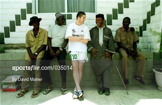 Republic of Ireland U20 Squad Training Republic of Ireland U20 Squad Training