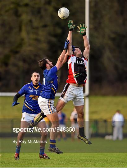 Wicklow v Carlow IT - Bord na Mona O'Byrne Cup Group D Round 1