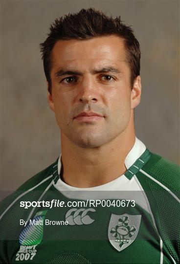 Pre-Rugby World Cup 2007 Squad Portraits