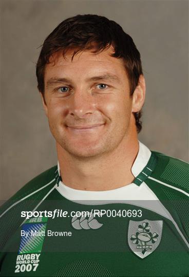 Pre-Rugby World Cup 2007 Squad Portraits