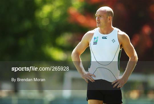 Ireland Rugby World Cup Squad Training - Friday 7th